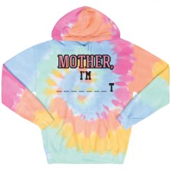 Unisex Tie-Dye Fleece Hoodie