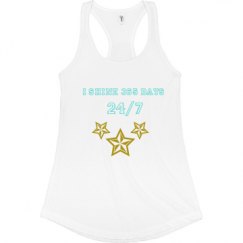 Ladies Slim Fit Racerback Tank Top