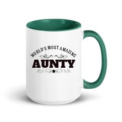 15oz Ceramic Mug with Color Inside