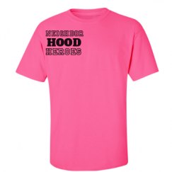 Unisex Ultra Cotton Safety Neon Crewneck Tee