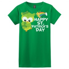 Happy St. Patrick's Day Owl