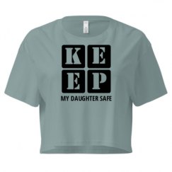 Ladies Festival Cali Crop Top Tee