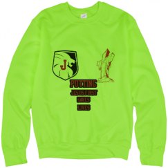 Unisex Neon Crewneck Sweatshirt