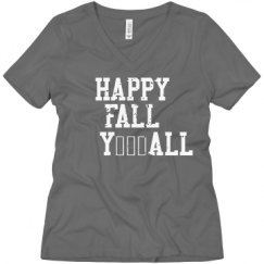 Ladies Relaxed Fit V-Neck Tee