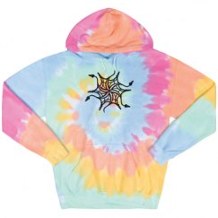 Unisex Tie-Dye Fleece Hoodie