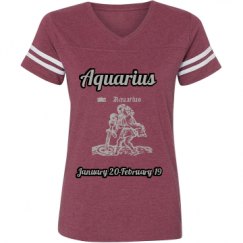 Ladies Relaxed Fit Vintage Sports Tee