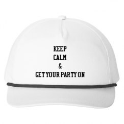 Snapback Five-Panel Rope Hat