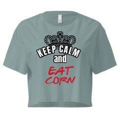 Ladies Festival Cali Crop Top Tee