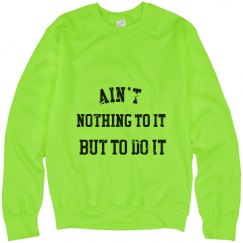 Unisex Neon Crewneck Sweatshirt