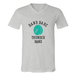 Unisex V-Neck Jersey Tee