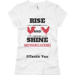 Ladies Slim Fit Basic Promo Jersey Tee