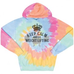 Unisex Tie-Dye Fleece Hoodie