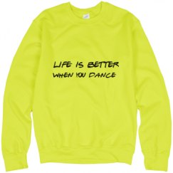 Unisex Neon Crewneck Sweatshirt