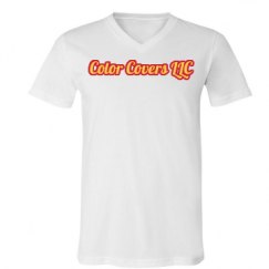 Unisex V-Neck Jersey Tee