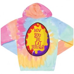 Unisex Tie-Dye Fleece Hoodie