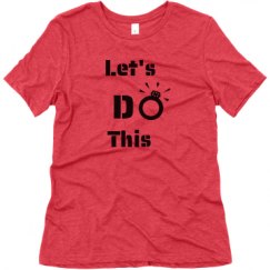 Ladies Relaxed Fit Super Soft Triblend Tee