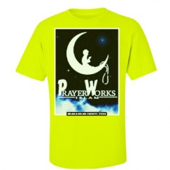 Unisex Ultra Cotton Safety Neon Crewneck Tee