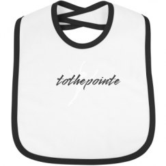 Infant Contrast Trim Bib