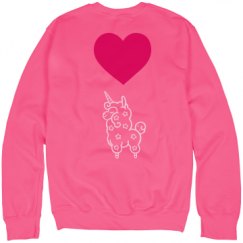 Unisex Neon Crewneck Sweatshirt