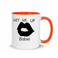 11oz Ceramic Mug with Color Inside