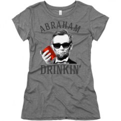 Ladies Slim Fit Super Soft Triblend Tee