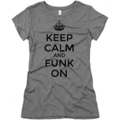 Ladies Slim Fit Super Soft Triblend Tee