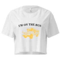 Ladies Festival Cali Crop Top Tee