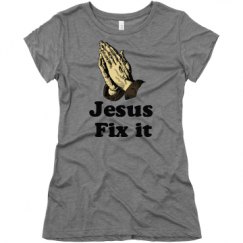 Ladies Slim Fit Super Soft Triblend Tee