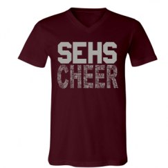 Unisex V-Neck Jersey Tee