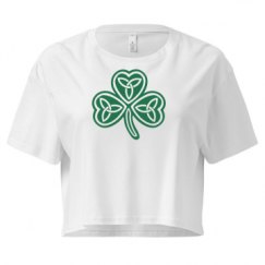 Ladies Festival Cali Crop Top Tee