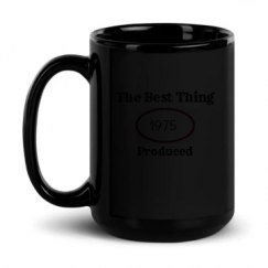 15oz Black Glossy Mug
