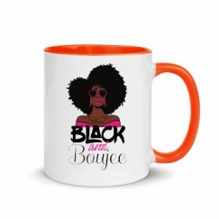 11oz Ceramic Mug with Color Inside