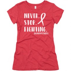 Ladies Slim Fit Super Soft Triblend Tee