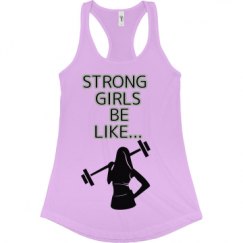 Ladies Slim Fit Racerback Tank Top