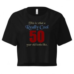 Ladies Festival Cali Crop Top Tee