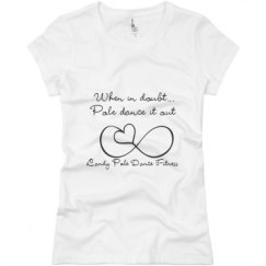Ladies Slim Fit Basic Promo Jersey Tee