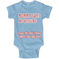 Jai'Ana's no kissing onesie