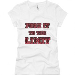 Ladies Slim Fit Basic Promo Jersey Tee