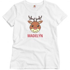 Custom christmas reindeer shirt