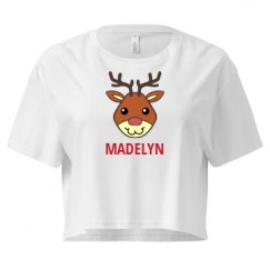 Ladies Festival Cali Crop Top Tee