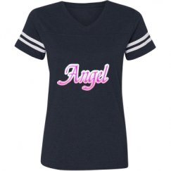 Ladies Relaxed Fit Vintage Sports Tee