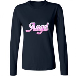 Ladies Relaxed Fit Basic Long Sleeve Tee