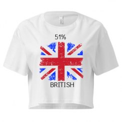 Ladies Festival Cali Crop Top Tee