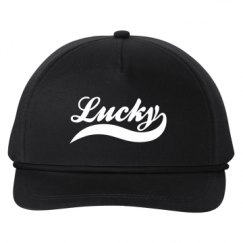 Snapback Five-Panel Rope Hat