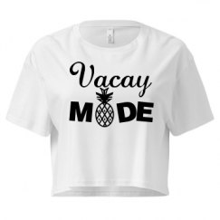 Ladies Festival Cali Crop Top Tee