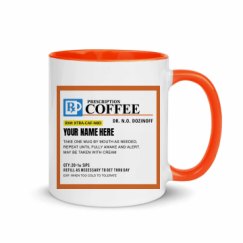 11oz Ceramic Mug with Color Inside