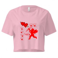 Ladies Festival Cali Crop Top Tee