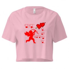 Ladies Festival Cali Crop Top Tee