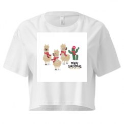 Ladies Festival Cali Crop Top Tee