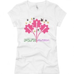 Ladies Slim Fit Basic Promo Jersey Tee